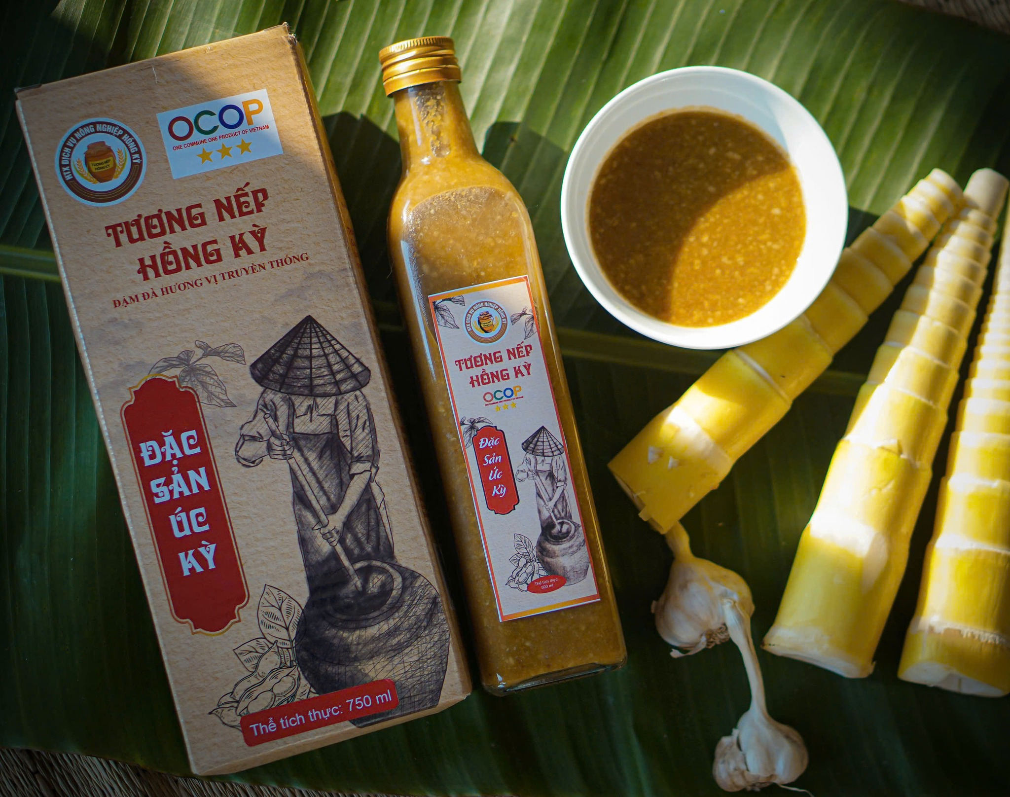 Quà Tặng Tinh Hoa – Tương Nếp Hồng Kỳ Hộp 2 Chai Sang Trọng!